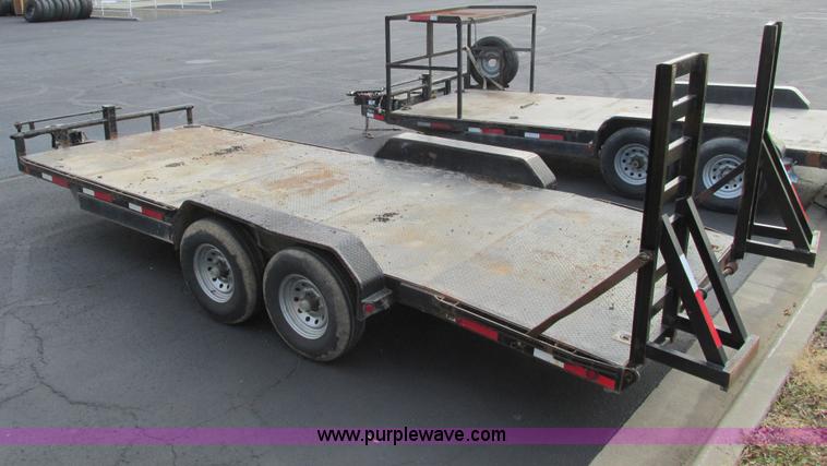 image for item F4057 2008 Maxey 20' car hauler trailer