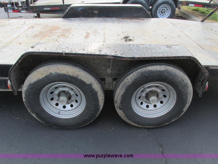 image for item F4057 2008 Maxey 20' car hauler trailer
