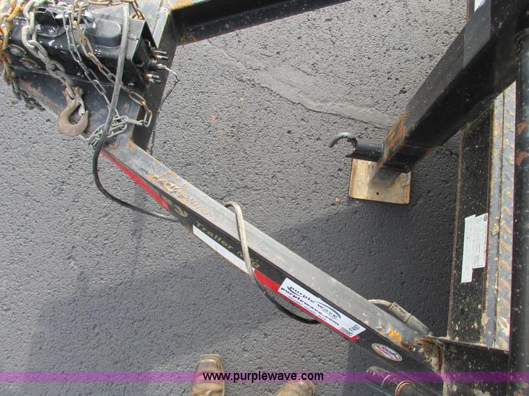 image for item F4057 2008 Maxey 20' car hauler trailer