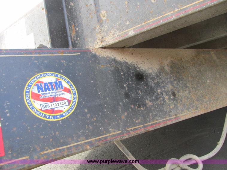 image for item F4057 2008 Maxey 20' car hauler trailer