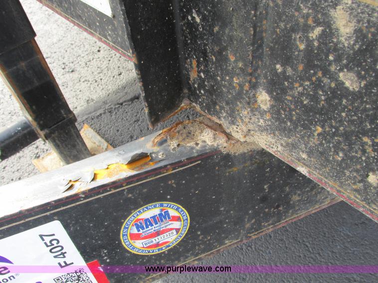 image for item F4057 2008 Maxey 20' car hauler trailer