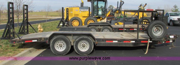 image for item F4058 2008 Maxey 20' car hauler trailer