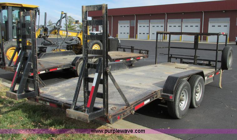 image for item F4058 2008 Maxey 20' car hauler trailer