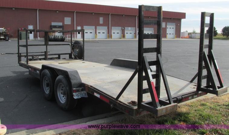 image for item F4058 2008 Maxey 20' car hauler trailer