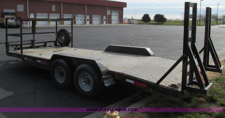 image for item F4058 2008 Maxey 20' car hauler trailer