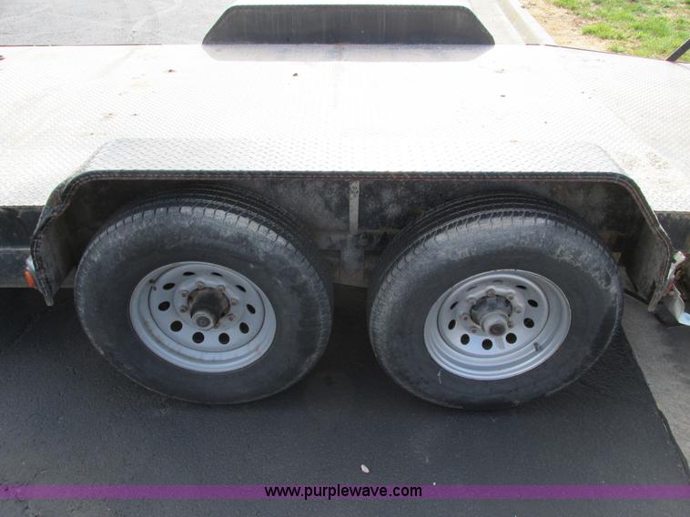 image for item F4058 2008 Maxey 20' car hauler trailer