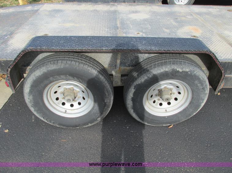 image for item F4058 2008 Maxey 20' car hauler trailer