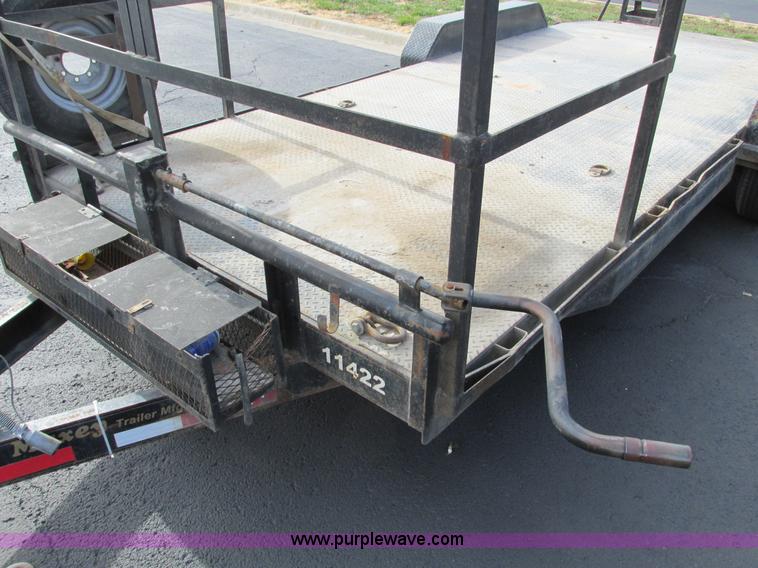 image for item F4058 2008 Maxey 20' car hauler trailer