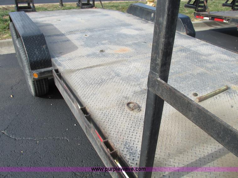 image for item F4058 2008 Maxey 20' car hauler trailer