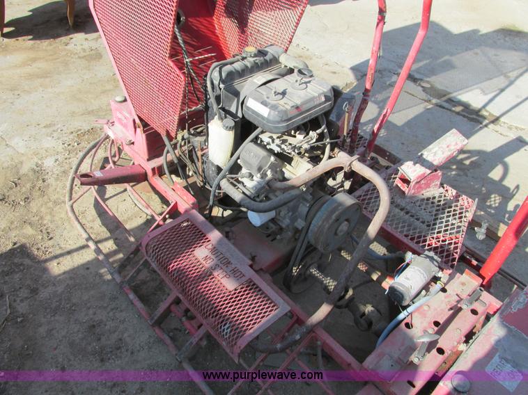 image for item F4072 Allen Razorback 8' ride-on power trowel