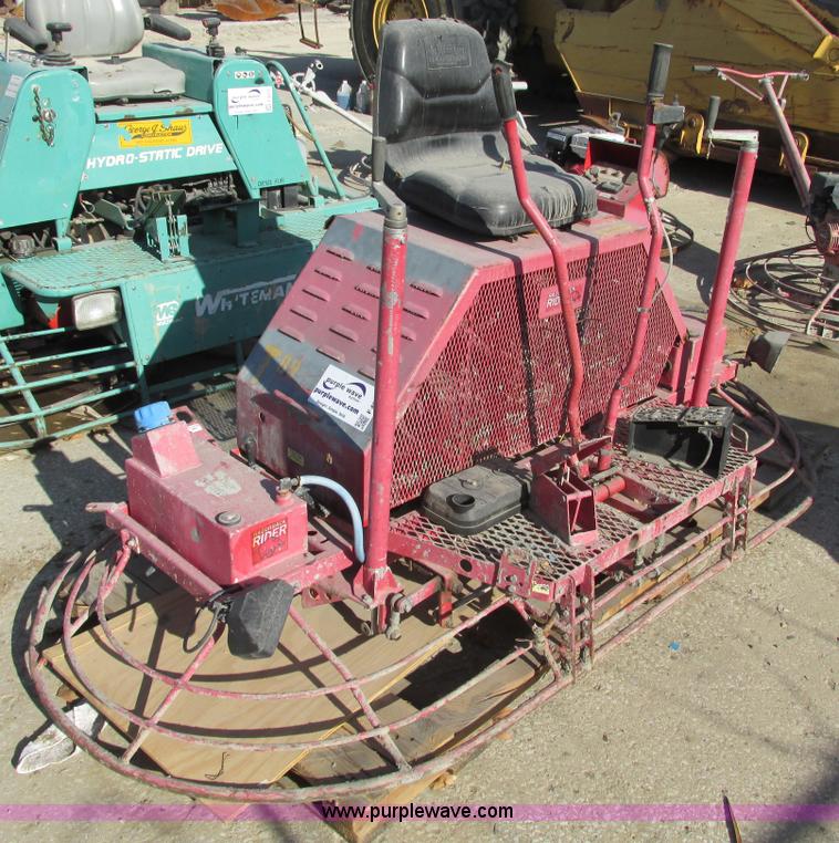 image for item F4073 Allen Razorback PRO1200 ride-on power trowel