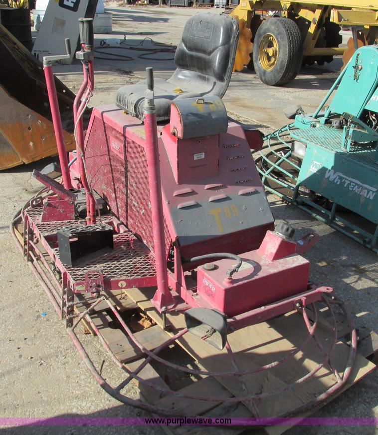 image for item F4073 Allen Razorback PRO1200 ride-on power trowel