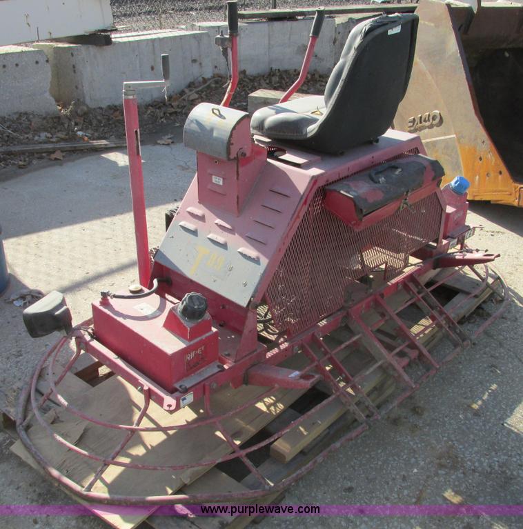 image for item F4073 Allen Razorback PRO1200 ride-on power trowel