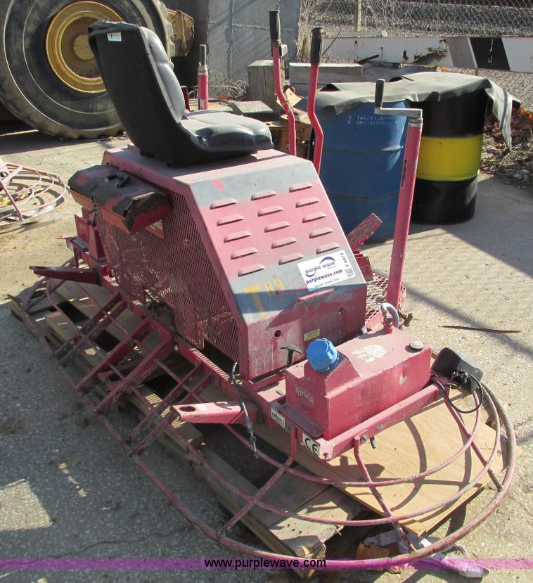 image for item F4073 Allen Razorback PRO1200 ride-on power trowel