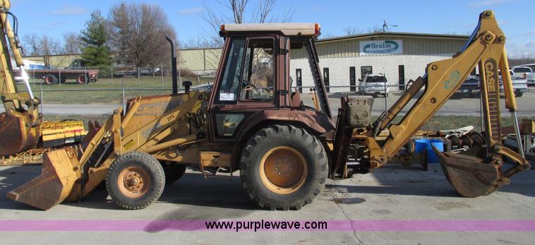 image for item F4118 1994 Case 580K backhoe
