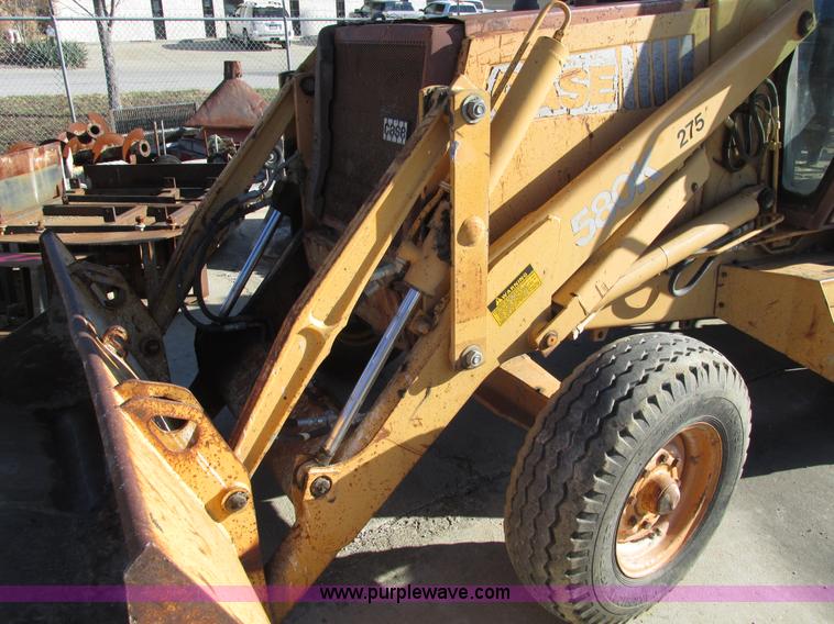 image for item F4118 1994 Case 580K backhoe