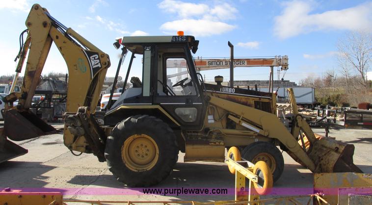 image for item F4120 1996 Caterpillar 416B backhoe