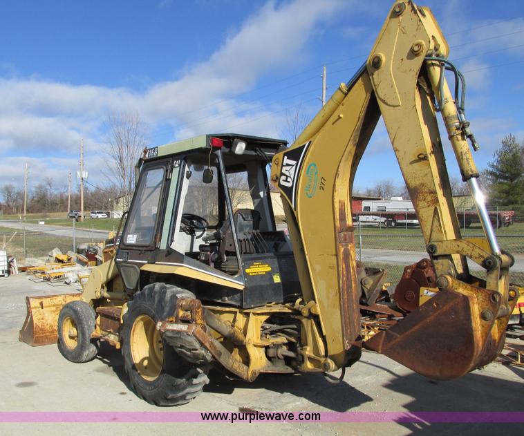 image for item F4120 1996 Caterpillar 416B backhoe