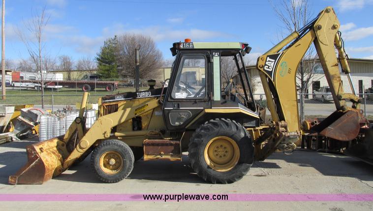 image for item F4120 1996 Caterpillar 416B backhoe