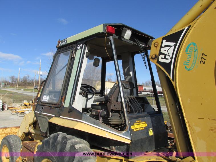 image for item F4120 1996 Caterpillar 416B backhoe