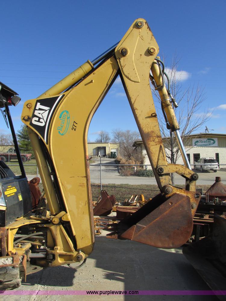 image for item F4120 1996 Caterpillar 416B backhoe
