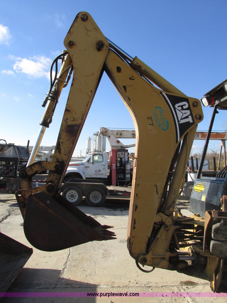 image for item F4120 1996 Caterpillar 416B backhoe
