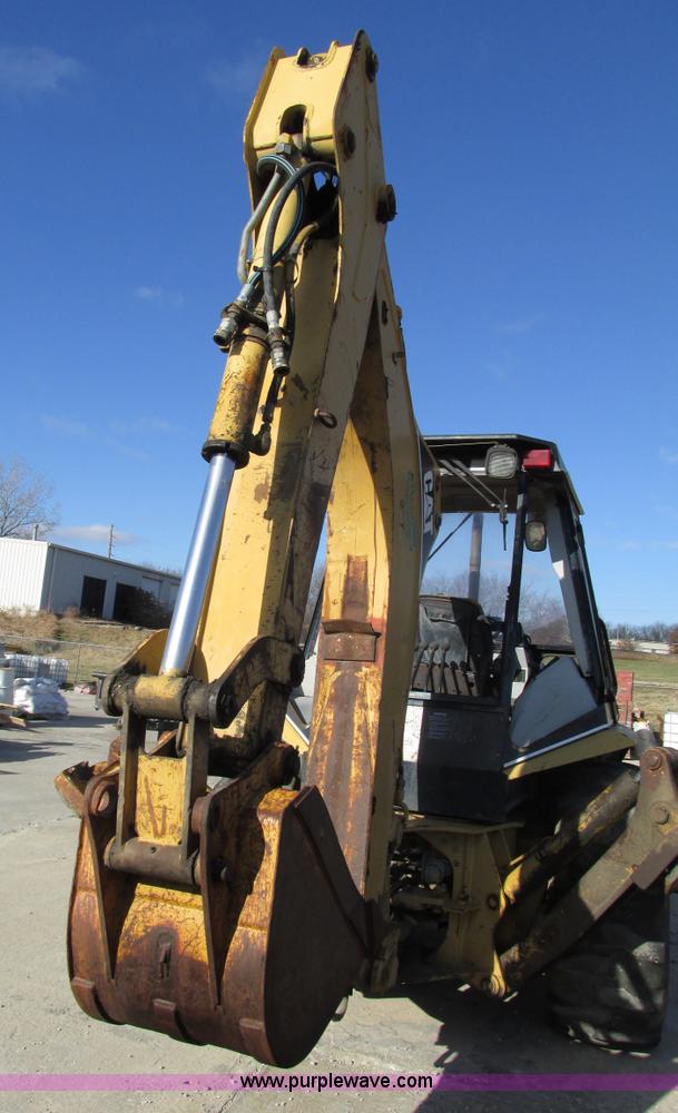 image for item F4120 1996 Caterpillar 416B backhoe