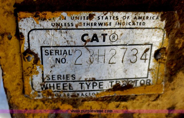 image for item F6540 Caterpillar 621 scraper