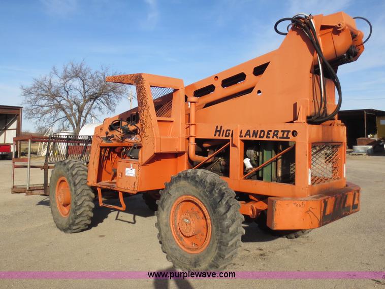 image for item F6545 1984 Lull Highlander II 644TT-34 telehandler