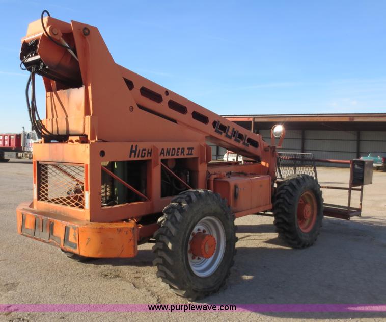image for item F6545 1984 Lull Highlander II 644TT-34 telehandler