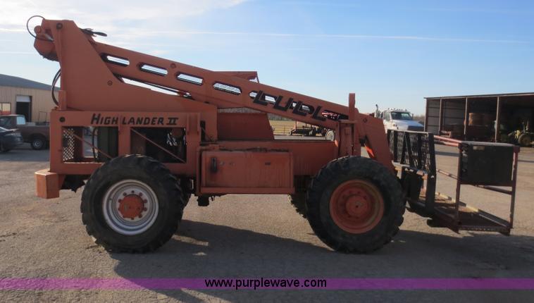 image for item F6545 1984 Lull Highlander II 644TT-34 telehandler