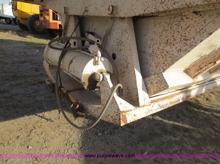 image for item F6546 1984 Ranch belly dump trailer