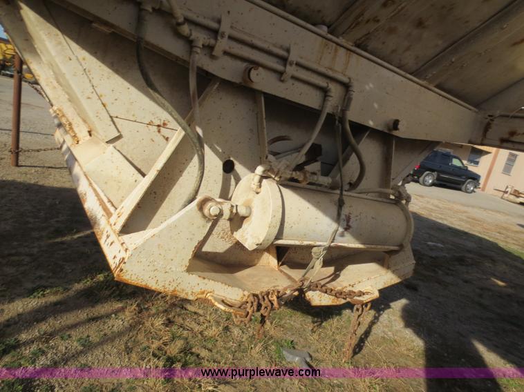 image for item F6546 1984 Ranch belly dump trailer