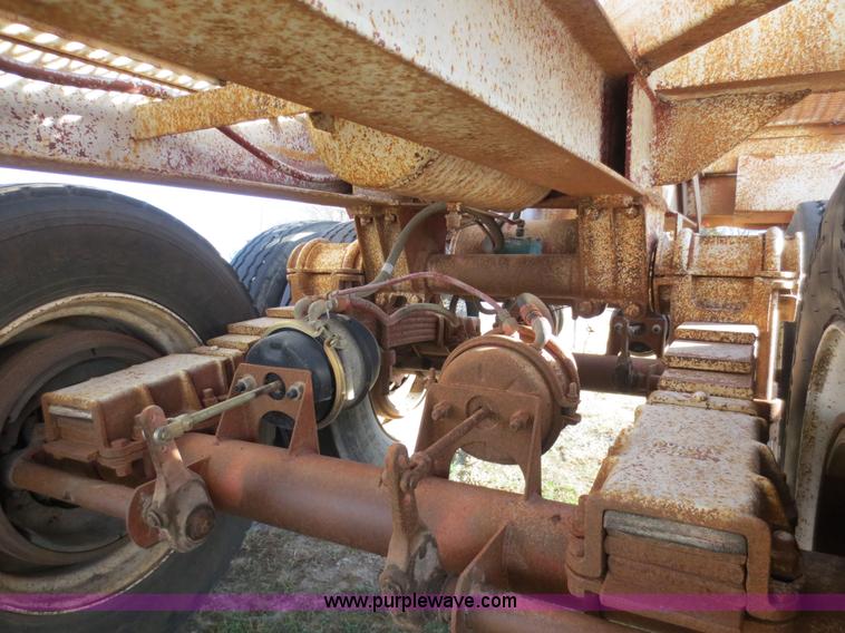 image for item F6546 1984 Ranch belly dump trailer