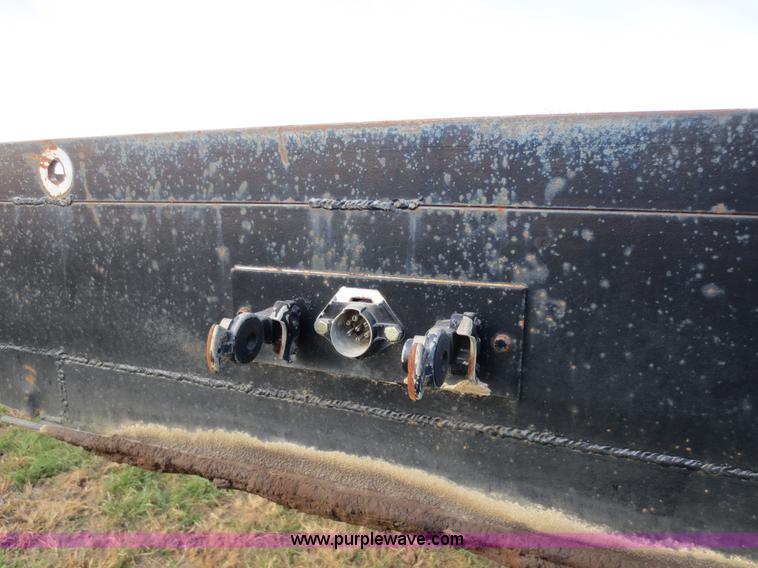 image for item F6547 1993 30' gooseneck tilt top trailer