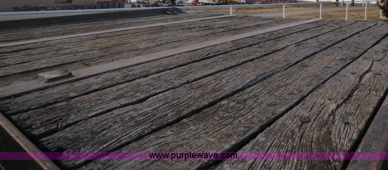 image for item F6547 1993 30' gooseneck tilt top trailer