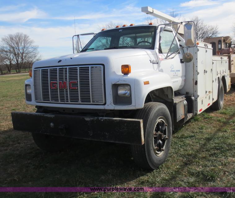 image for item F6548 1994 GMC TopKick service truck