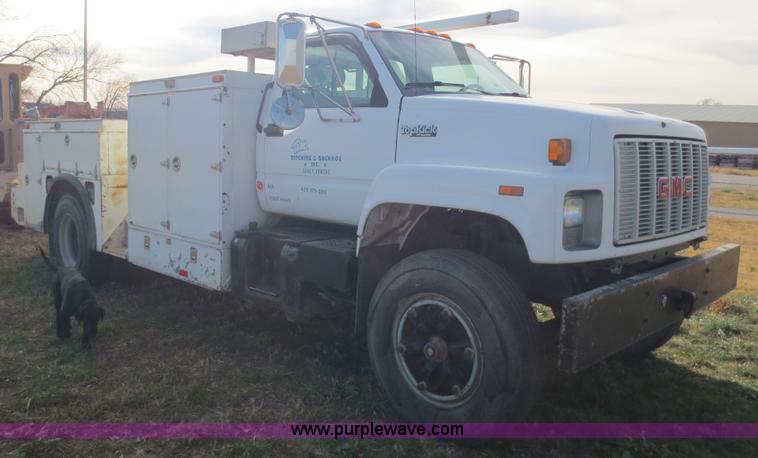 image for item F6548 1994 GMC TopKick service truck