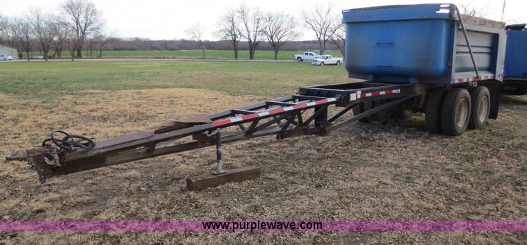 image for item F6550 1996 Clement pup trailer