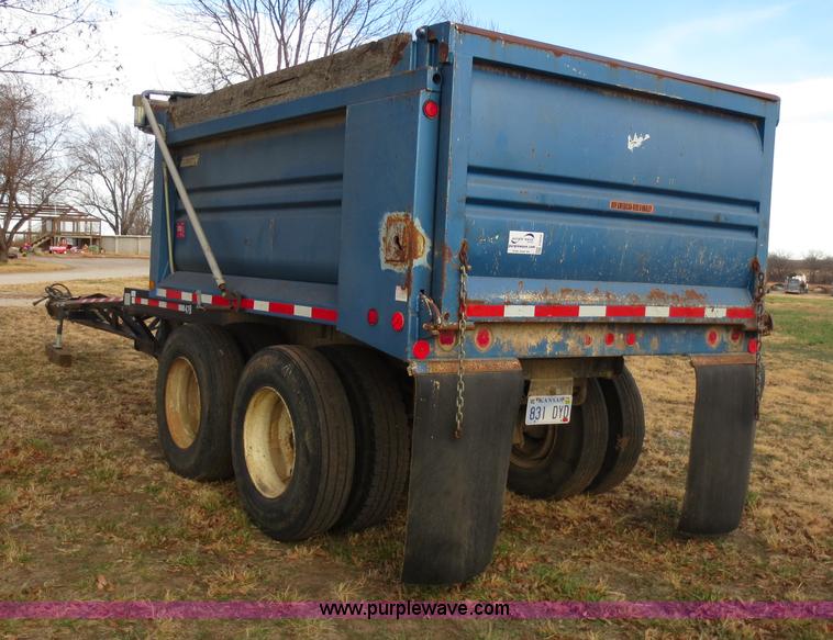 image for item F6550 1996 Clement pup trailer