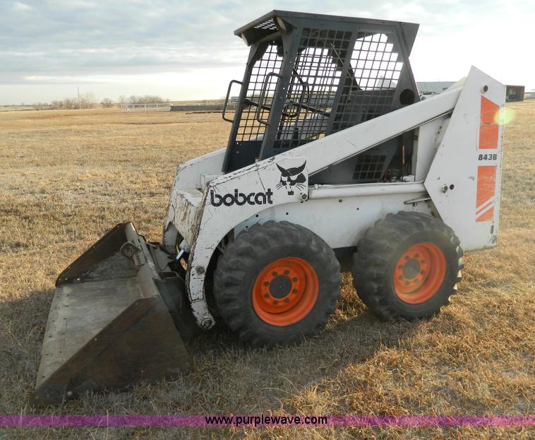 image for item G7662 1991 Bobcat 843B skid steer