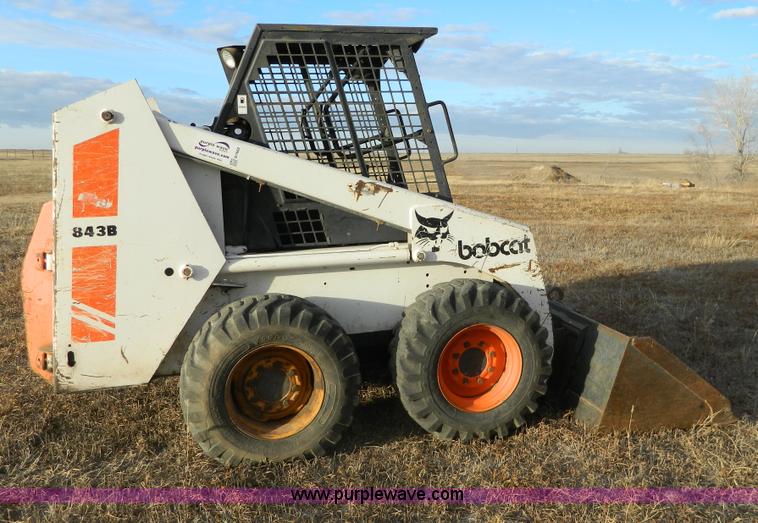 image for item G7662 1991 Bobcat 843B skid steer
