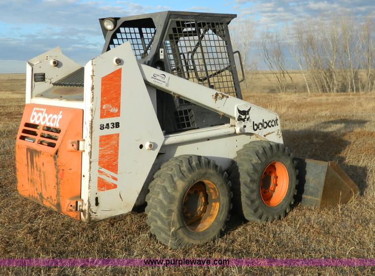 image for item G7662 1991 Bobcat 843B skid steer