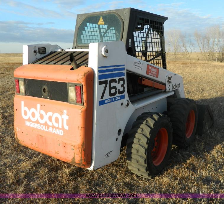 image for item G7663 1999 Bobcat 763F skid steer