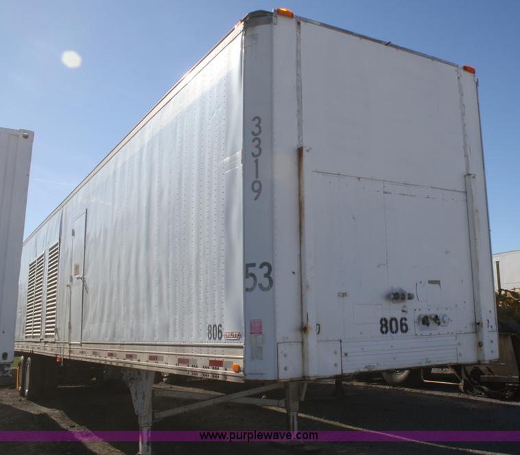 image for item O9823 1993 Utility 53' generator trailer