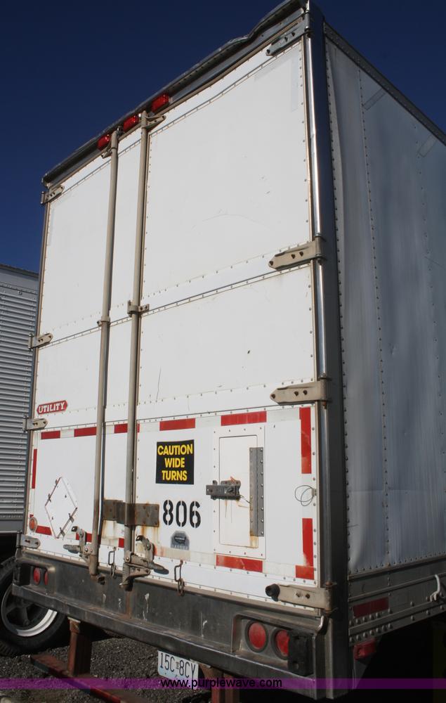 image for item O9823 1993 Utility 53' generator trailer