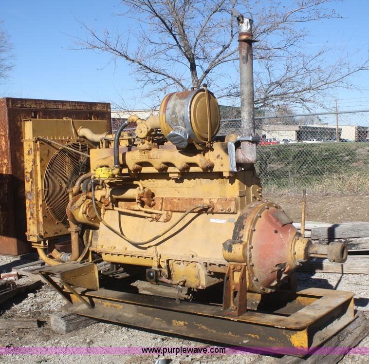 image for item O9824 Caterpillar G342 six cylinder gas engine
