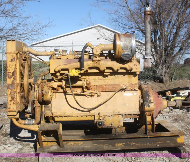 image for item O9824 Caterpillar G342 six cylinder gas engine