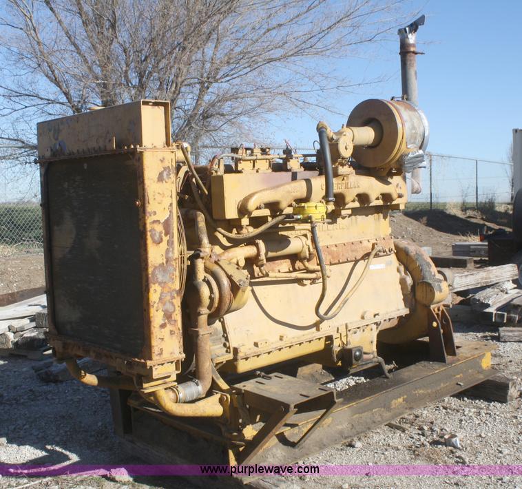 image for item O9824 Caterpillar G342 six cylinder gas engine