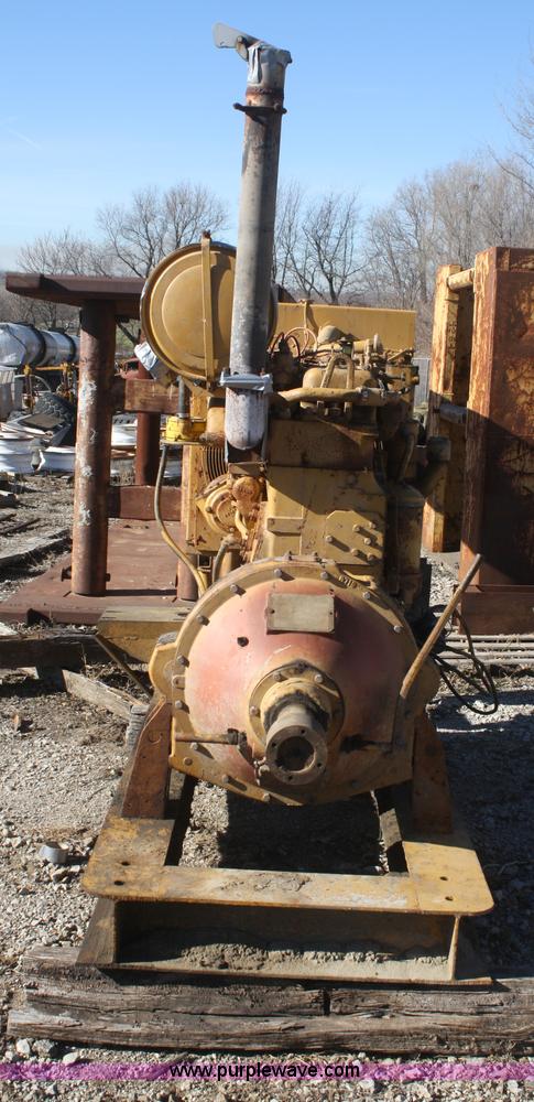 image for item O9824 Caterpillar G342 six cylinder gas engine